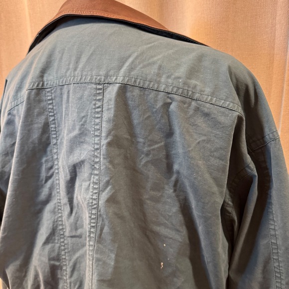 Metropolitan New York 10001 Teal Cotton Barn Chore Jacket L - Picture 5 of 8